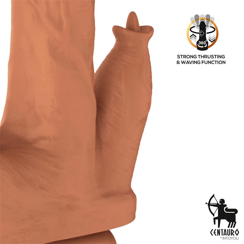 Quintus Dildo con Vibración, Thrusting y Waving 360º 9 - 23 cm